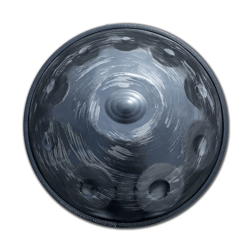 Black Meteor Handpan – 10 Notes – D Minor